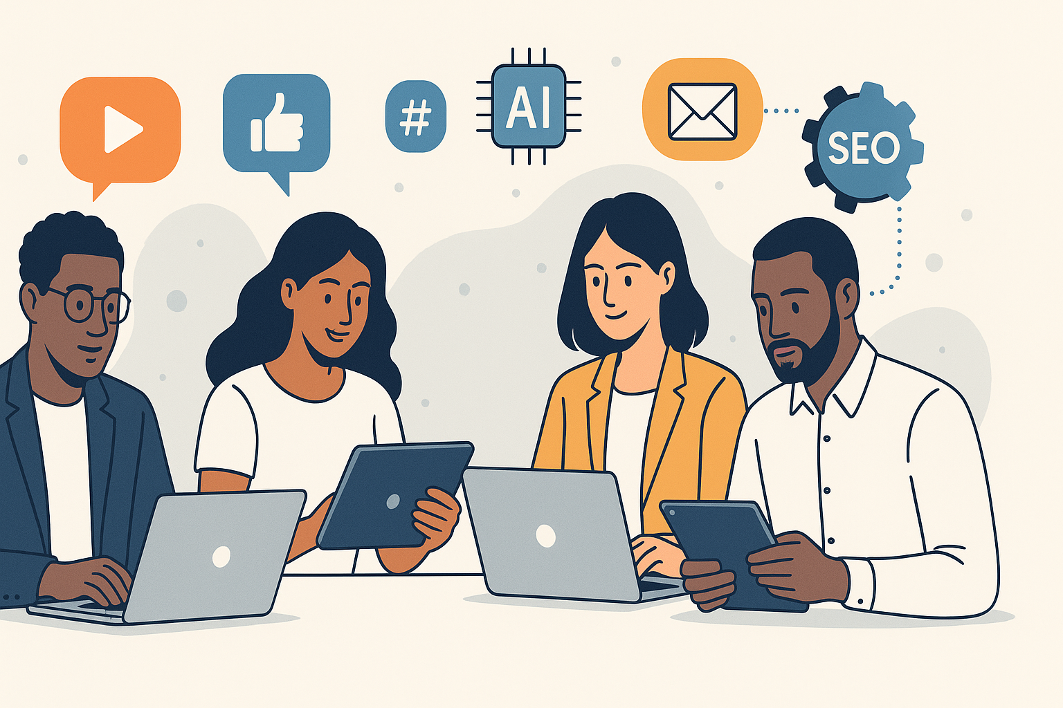 Complete Guide to Small Business Marketing in 2025 – strategies, tools, and trends to help entrepreneurs grow their business with SEO, social media, and digital marketing.