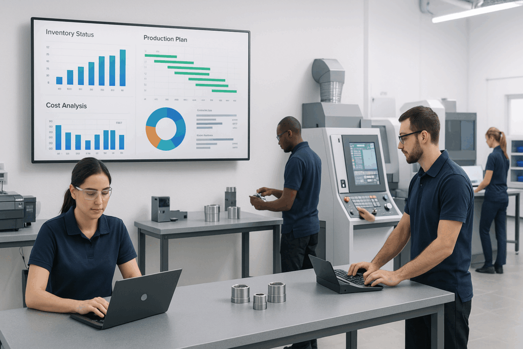 Affordable Manufacturing Software Solutions for Small Businesses inventory management example.