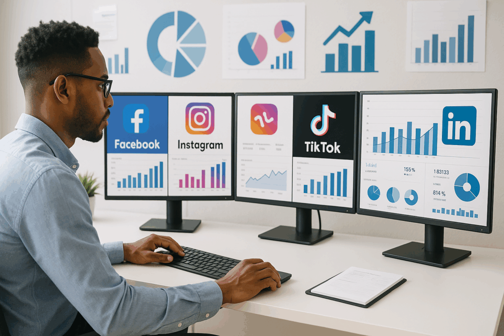 Which Platform Works Best? Comparing Social Media Marketing for Small Business Across Facebook, Instagram, TikTok, and LinkedIn