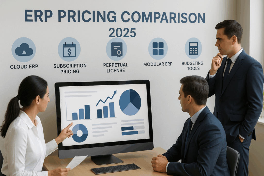 ERP Pricing Models Explained 2025: How to Budget Smartly featured image showing