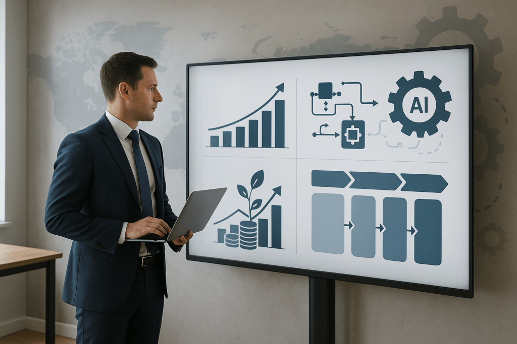 How Automation Improves ROI for SMBs in 2025 through smart automation systems and data-driven decision-making