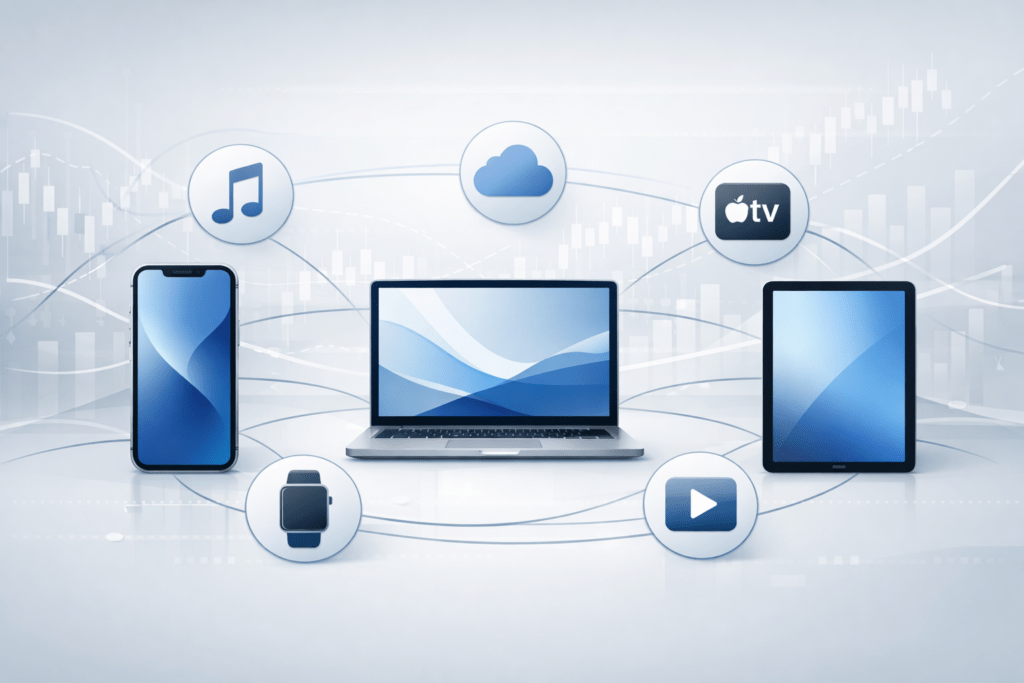 Apple Inc AAPL stock analysis business model ecosystem and market position illustration