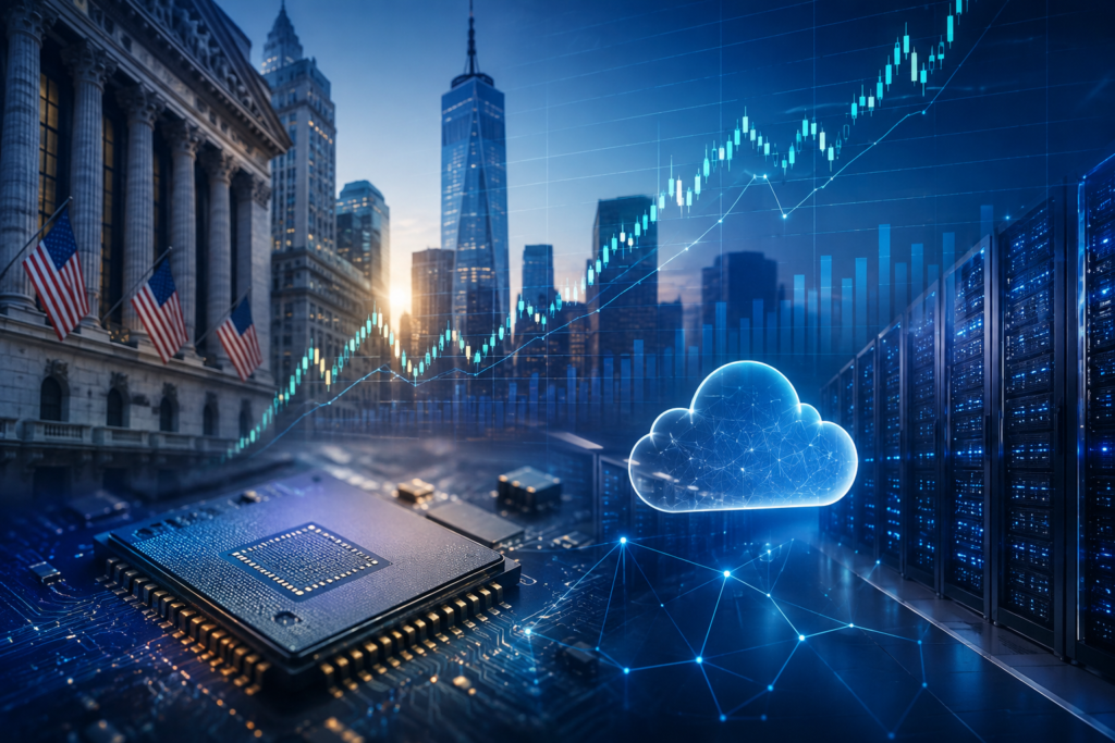 Best tech stocks for long-term investment across AI, cloud computing and semiconductor technology.