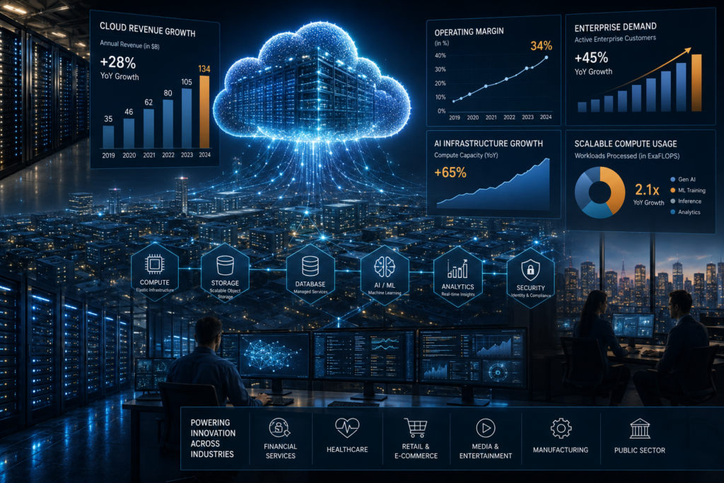 Amazon Stock Analysis of AWS cloud computing and AI infrastructure growth