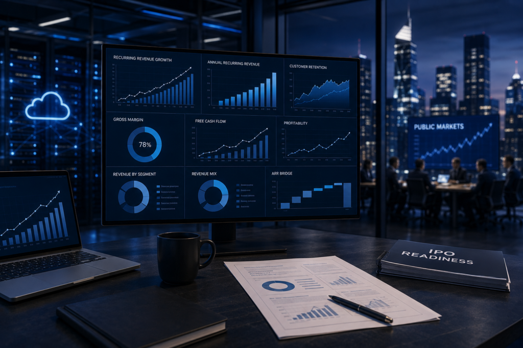 IPO & Growth Companies financial metrics and SaaS IPO readiness