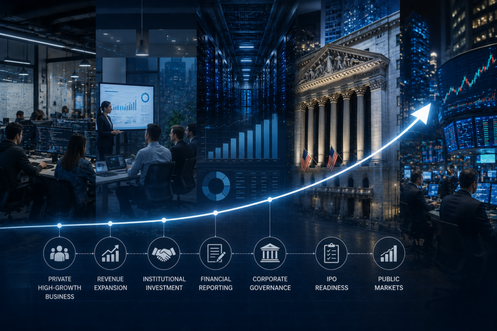 IPO & Growth Companies transition from private growth to public markets