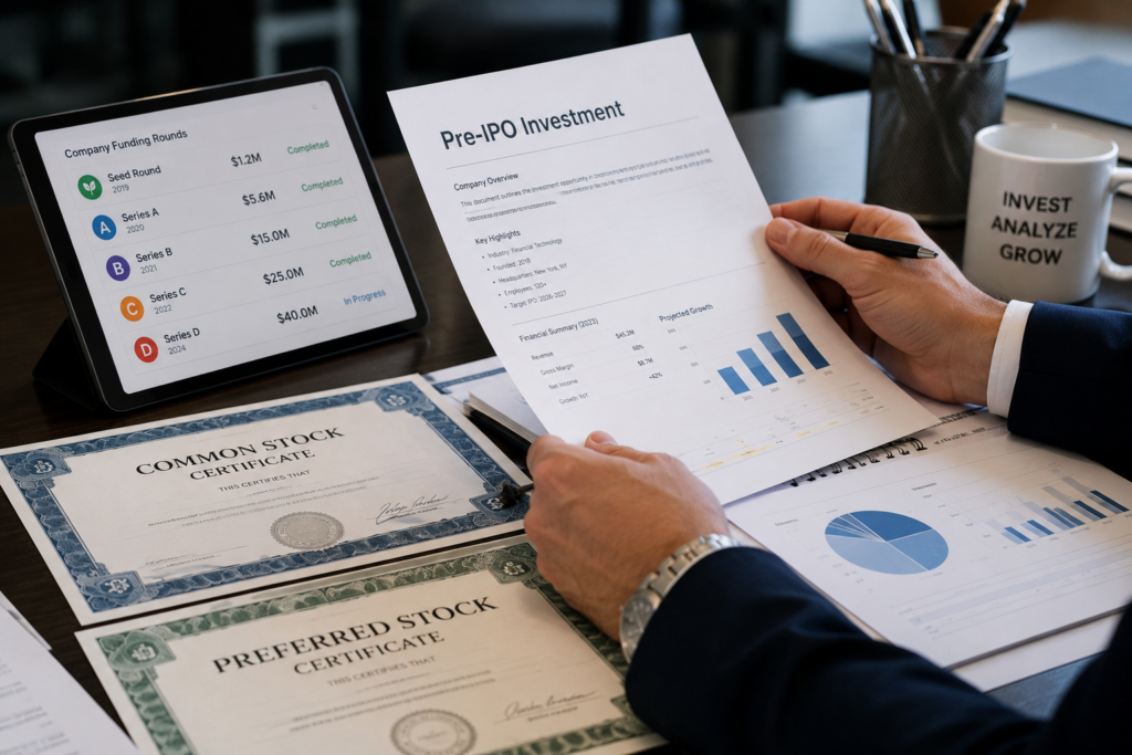 How to Invest in Pre-IPO Shares by evaluating private company investment opportunities