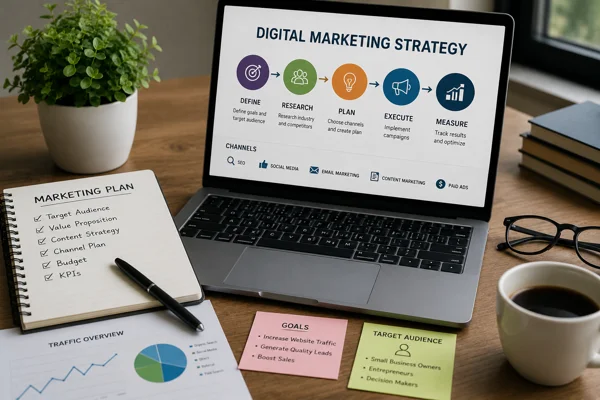 small business marketing strategy channel planning