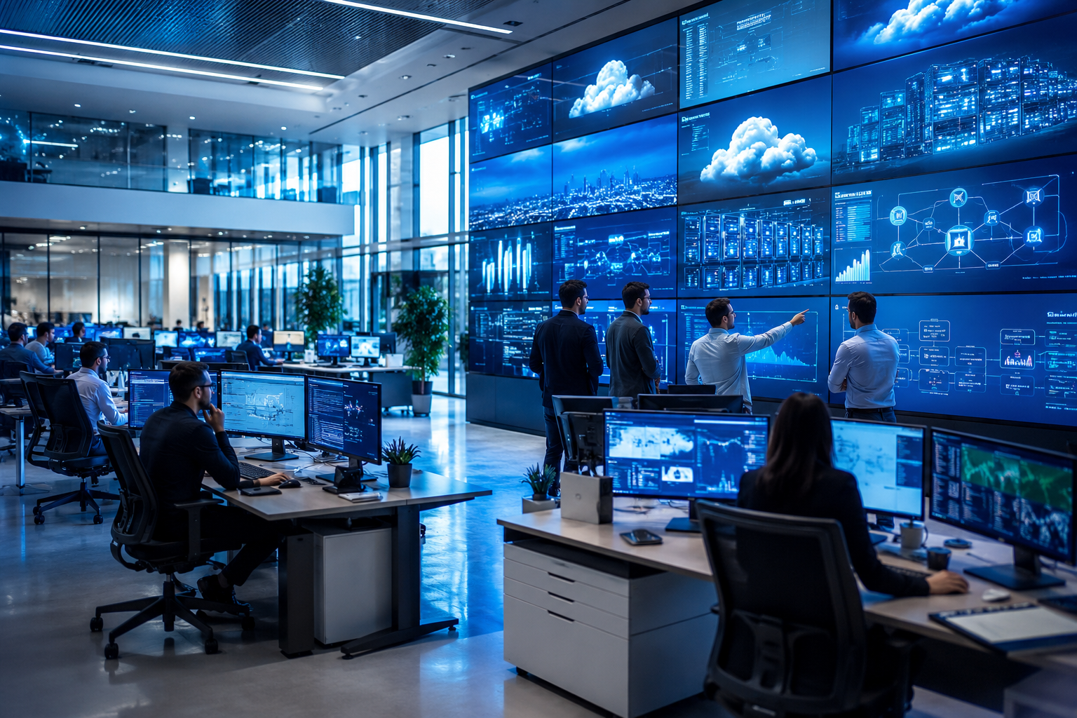 Secure enterprise cloud, network, identity and endpoint infrastructure