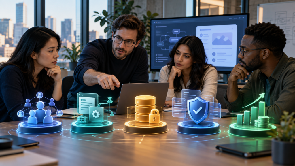 Founders assessing an AI startup moat through distribution, workflow, data, trust, and economics