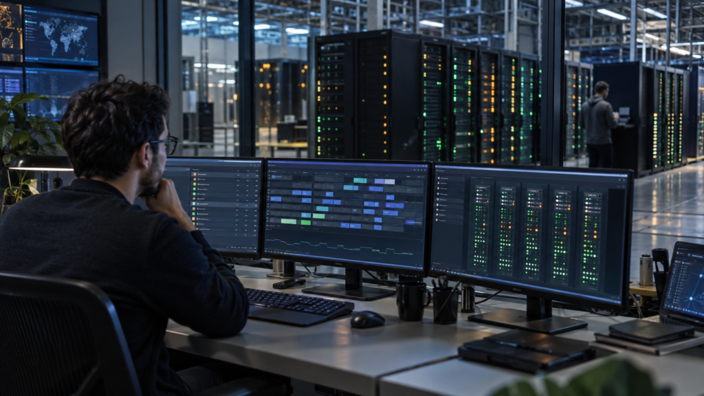 Cloud compute pricing models using interruptible spot capacity for fault-tolerant batch workloads.