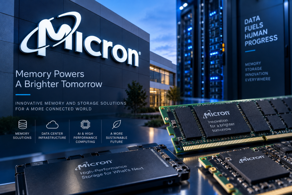 Micron Technology semiconductor memory and data center infrastructure